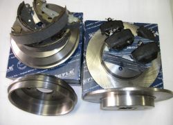 Brzdná sada komplet predná + zadná Meyle SMART CITY COUPE, FORTWO CDI