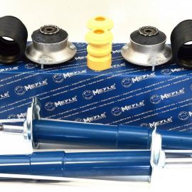 2x tlmiče a uloženie tlmiča, prachovky a dorazy predná náprava BMW 5er E60 E61