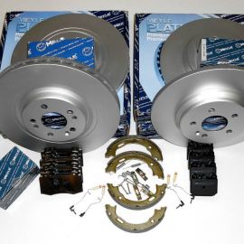 Brzdná sada predná + zadná Meyle MERCEDES ML 270 CDI 163