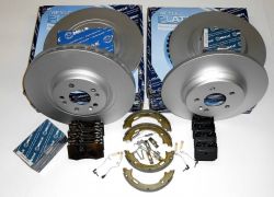 Brzdná sada predná + zadná Meyle MERCEDES ML 270 CDI 163