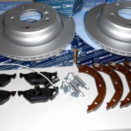 Brzdná sada zadná Meyle Platinum BMW E39