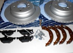 Brzdná sada zadná Meyle Platinum BMW E39