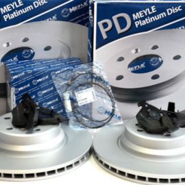 Brzdové kotúče + platničky predné BMW 745 i E65