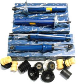 Sada tlmičov, uloženia tlmiča, dorazov a prachoviek komplet SET-BMW 5ER E39