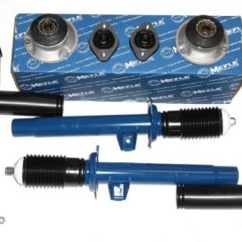 Tlmiče, uloženie tlmiča, prachovky a dorazy BMW 3er E46