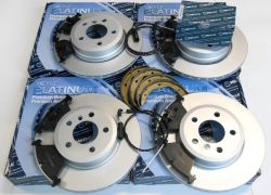 Brzdná sada predná + zadná kompletná BMW X3 E83