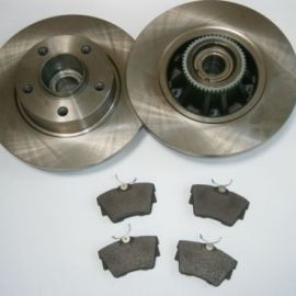 Brzdové kotúče + platničky zadné Renault Trafic II