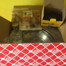 Brzdové kotúče a platničky zadné Porsche Cayenne, VW Touareg , Audi Q7