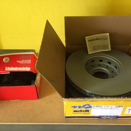 Brzdná sada predná náprava 288mm Audi A4 + A6