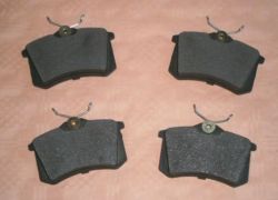 Brzdové platničky zadné VW Caddy III od r.v. 03.2004