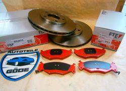 Brzdové kotúče + platničky predné Chrysler Voyager ES