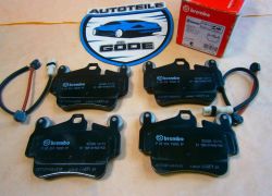 Brzdové platničky Brembo zadné Porsche Boxster 987