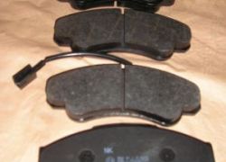 Brzdové destičky Fiat Ducato + Boxer + Jumper 2002- přední 1800kg