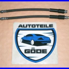 2x brzdová hadice přední Peugeot 206