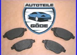 Brzdové destičky přední Peugeot 307 od r.v. 08.2000