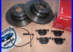 Brzdná sada zadní s BREMBO kotouči BMW X5 E53