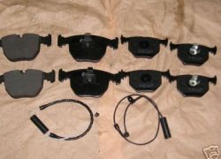 Brzdové destičky přední + zadní se snímačem komplet BMW X5-E53