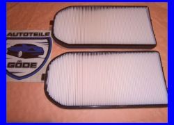 2x pylový filtr, kabinový filtr BMW E38