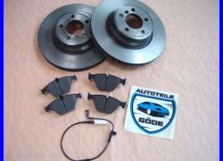 Brzdové kotouče přední 348mm + destičky přední BMW E60, E61 úřední vozidla