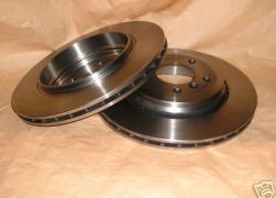 2x brzdové kotouče zadní 294 mm BMW E46