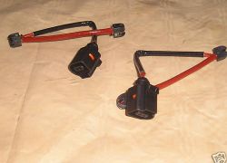 2x snímač opotřebení zadní VW TOUAREG + Porsche Cayenne