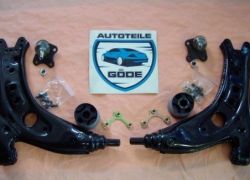 2x rameno kompletní přední VW Fox + VW Polo (9N_)