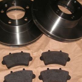 Brzdové kotouče + destičky Renault Master, Opel Movano přední náprava 16