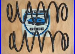 2x pružiny přední Opel Astra F od r.v. 09.1991