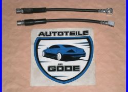 2x brzdová hadice přední Opel Corsa A