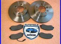 Brzdové kotouče + destičky přední náprava Opel Movano B