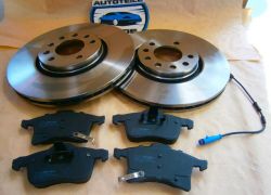 Brzdové kotouče + brzdové destičky přední Opel Meriva