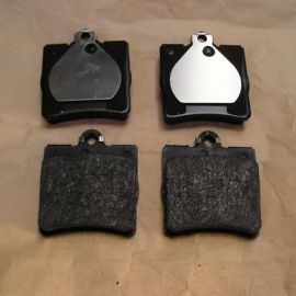 Brzdové destičky zadní Mercedes C-klasse W203, S203