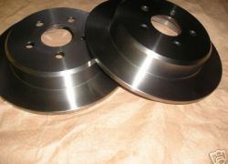 2 Brzdové kotouče Hyundai Santa Fé zadní náprava