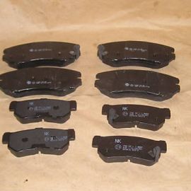 2x brzdové destičky Hyundai Tucson přední + zadní