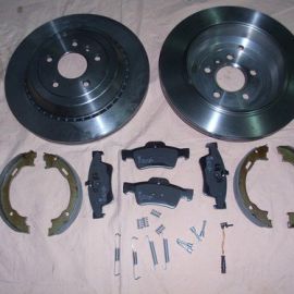 Brzdná sada zadní kompletní Mercedes W164