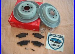 Brzdové kotouče zadní Brembo + destičky zadní Mercedes ML W164