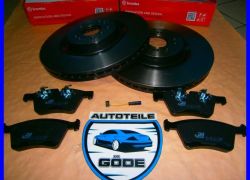 Brzdové kotouče přední Brembo 375 mm + destičky přední Mercedes GL X164