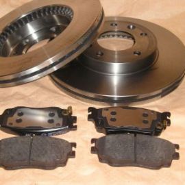 Brzdná sada přední 5-děrové kotouče Mazda 323 Typ BJ + 626