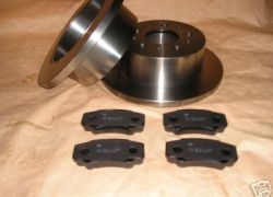 Brzdové kotouče + destičky zadní náprava Fiat Ducato + Boxer + Jumper