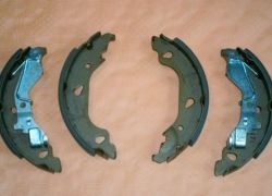 Brzdové čelisti Fiat Punto od r.v.09.1999 s ABS