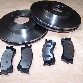 2x brzdové kotouče + brzdové destičky Mazda Premacy přední náprava