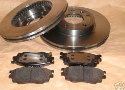 Brzdná sada přední 5-děrové kotouče Mazda 323 Typ BJ + 626
