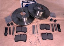 Brzdná sada přední kompletní Mazda 323 F Typ BA f 1,5ltr