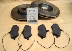 Brzdná sada s Brembo kotouči přední náprava Citröen C5 od roku výroby: 02.08