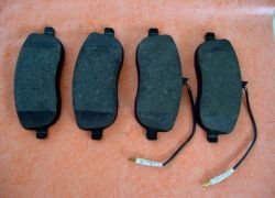 Brzdové destičky přední náprava Citroen C8 od: 07.2002