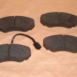 Brzdové destičky -1400kg od 2002 Fiat Ducato + Boxer + Jumper