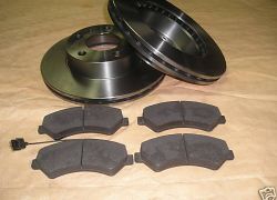 Brzdná sada, přední náprava od 2006 do 1600kg Ducato + Boxer + Jumper