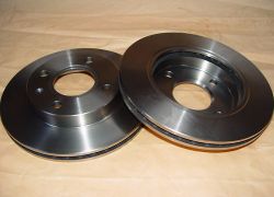 2x brzdové kotouče přední náprava Ford Escort od rv: 07.90