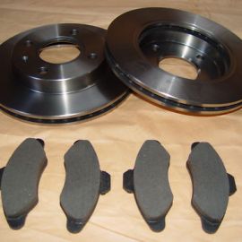 Brzdná sada komplet přední náprava Ford Escort od rv : 07.90