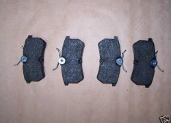 Brzdové destičky zadní náprava všechny Ford Focus od rv : 98-04